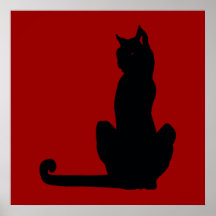 Black Cat Posters