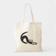 Black Cat Silhouette Bag