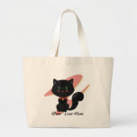 Black Cat Tote Bag