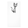 Black Cat, Winking. Personalized Photo Card