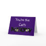 Black Cat's Eyes Greeting Cards