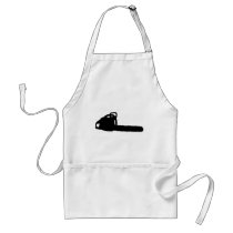 black chainsaw aprons