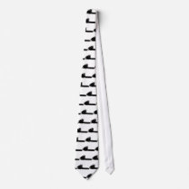 black chainsaw tie