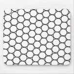 Black Circle Affair Mousepad