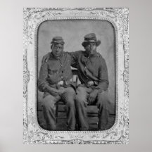 Black Civil War Soldiers, 1860s Posters
