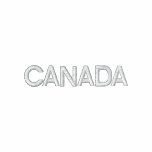 Black Classic Polo Shirt Embroidered white CANADA