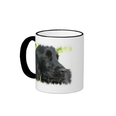 Black Cocker Spaniel Dog Coffee Mug by DogPoundGifts