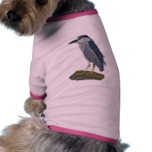 Black-crowned Night Heron Pet T-shirt