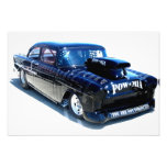 Black Custom Classic POW Car Photo Print