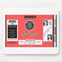 Black Dallas Beer Manhattan Brewing Chicago Mousepad