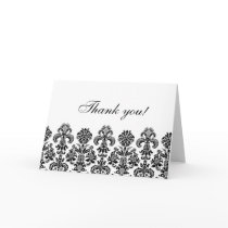 Black Damask Background for the DIY bride Cards