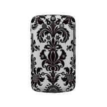 BLACK DAMASK BB BOLD Case Blackberry Bold Case