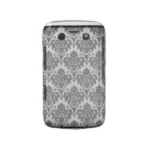 BLACK DAMASK BB BOLD Case Blackberry Bold Cases