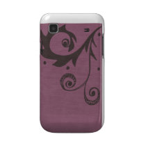Black Dangling  Doodle Samsung Galaxy S phone case Samsung Galaxy S Case
