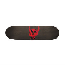black demon skateboard decks