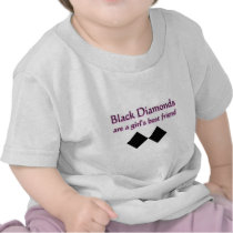 Black diamonds are a girls best friend shirt