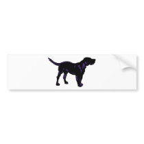 Black Dog bumper stickers