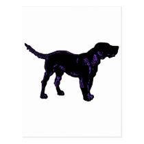 Black Dog postcards