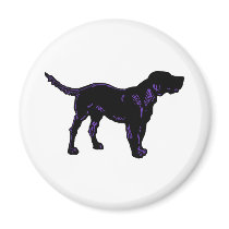Black Dog magnets