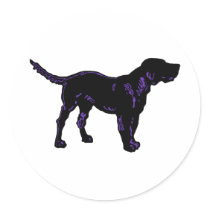 Black Dog stickers