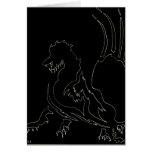Black Dragon Design by cricketdiane Card