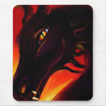 Black Dragon Mousepad