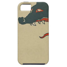 Black Dragon Roar iPhone 5 Cases