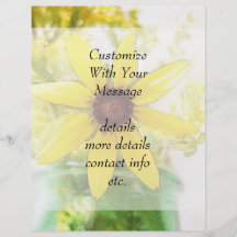 Black Eyed Susan Bouquet Flyers