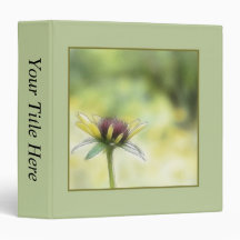 Black Eyed Susan Bud And The Old Oak Binder