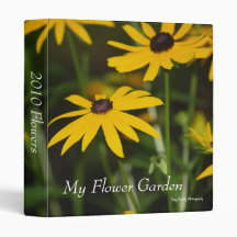 Black Eyed Susan Flower Binder