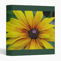 Black Eyed Susan Flower Binder