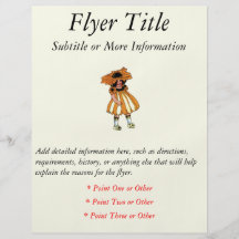 Black-Eyed Susan Flyer Design