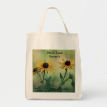 Black Eyed Susan Grocery Bag