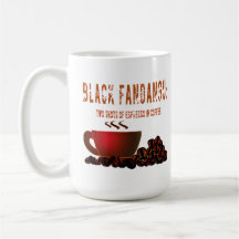 Black Fandango Coffee Mug