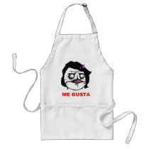 Black Female Me Gusta Comic Rage Face Meme Apron