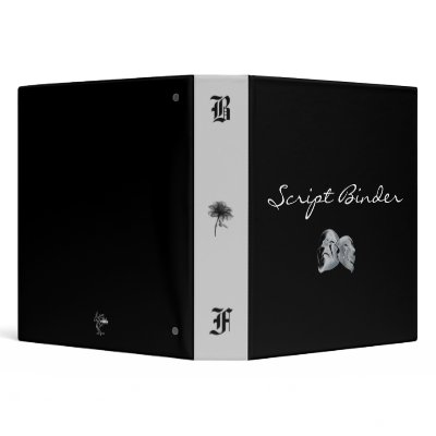 Black Forest Script Binder (Grey) by Black_Forest