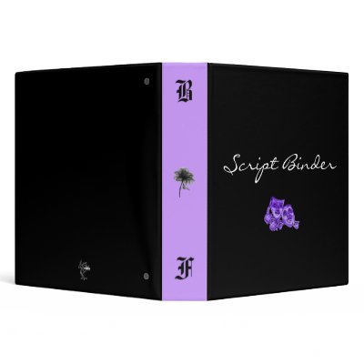 Black Forest Script Binder (Purple) by Black_Forest