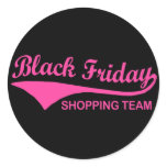 Black Friday Shopping Team stickers