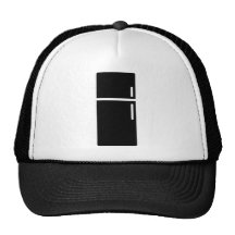 black fridge refrigerator icon mesh hats