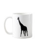 black giraffe icon mugs