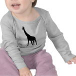 black giraffe icon tees