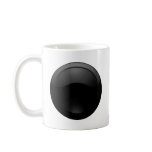Black Glass Coffee Mugs