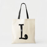 Black Gloss Monogram - L Tote Bags