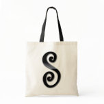 Black Gloss Monogram - S Tote Bag