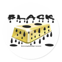 Black,Gold,Gold Bar,Hard Hat Sticker,Oil