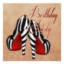 red zebra heels