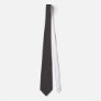 BLACK GRAY AND ORANGE DIAMOND PATTERN NECKTIE
