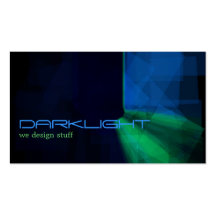 Black-Green-Blue Abstract Minimalist Design Business Card Templates