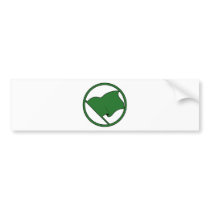 Black Green Purple Flag Plain No Symbol Blank