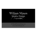 Black & Grey Professional Business Card